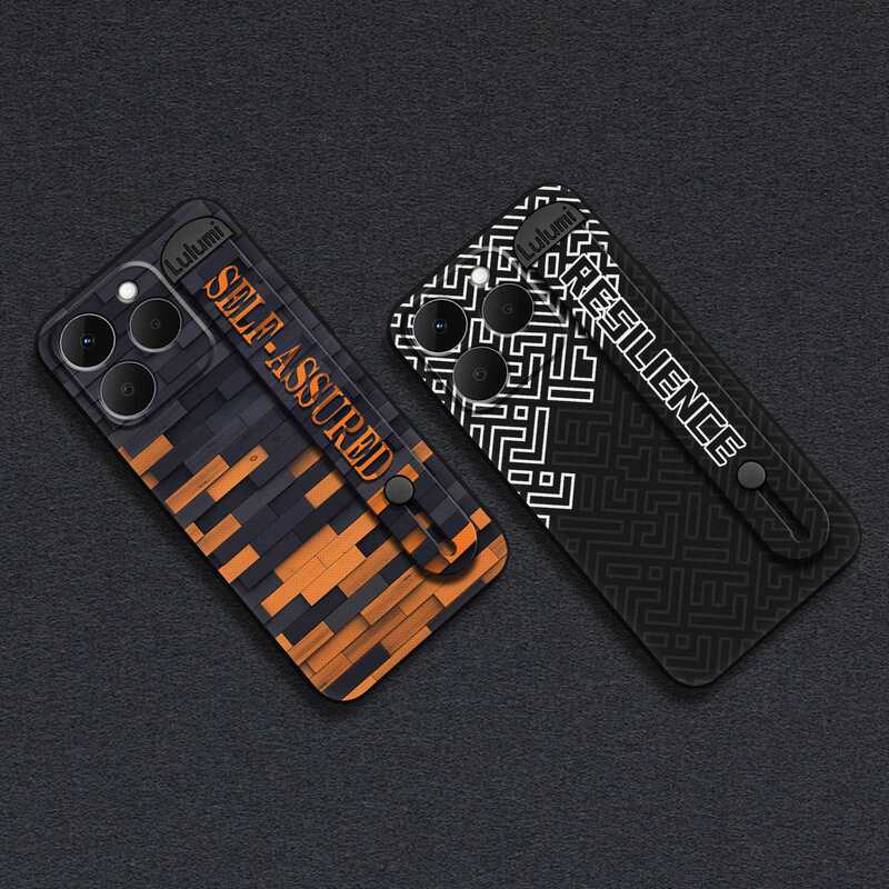 Suitable for Oppo Realme15T 5g Mobile Phone Case Geometric Mature Puzzle New Men's and Women's Business Liquid