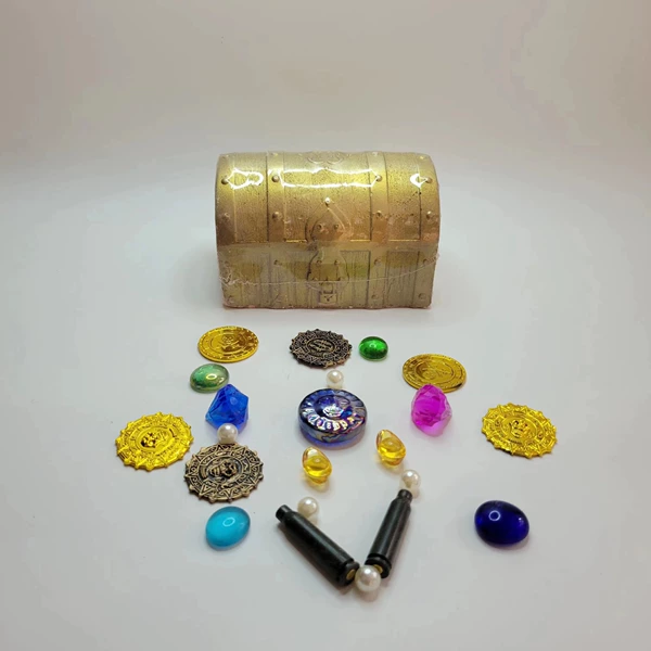 Archaeological pirate treasure chest (excluding tools)
