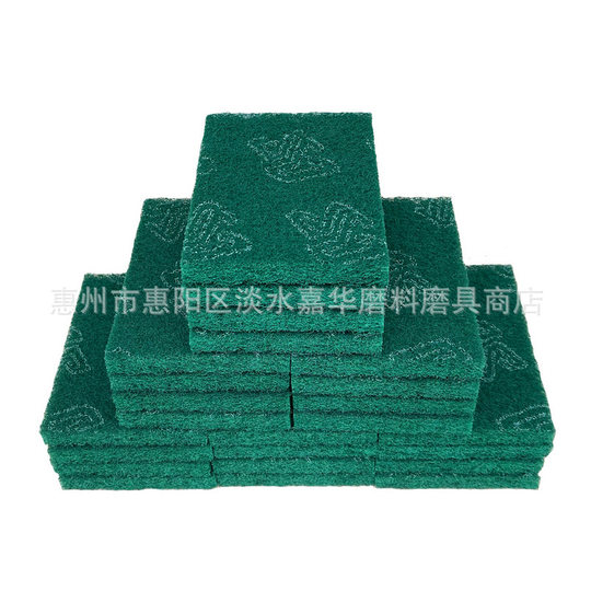 Emery scouring pad 7447 wiping cloth vegetable melon cloth polishing cloth red wire drawing cloth industrial scouring pad