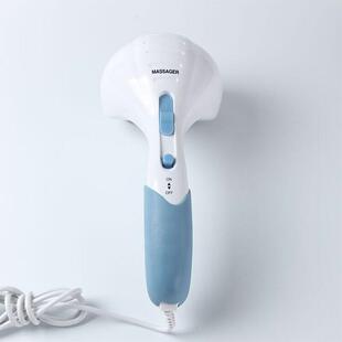 Massager Double-Headed Massage Stick Electric Neck Waist Cervical Spine Massage Back Massager Whole Body Powerful Massage Stick Handheld