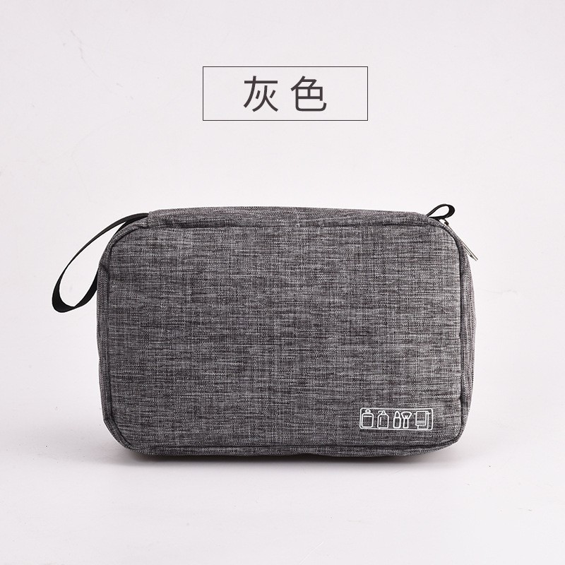 Portable Korean-Style Skincare Storage Bag, Small Waterproof Travel Hook Toiletry Bag, Travel Portable Makeup Bag