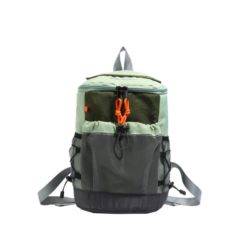 Mochila de Senderismo y Montañismo de Nylon Transpirable para Deportes al Aire Libre