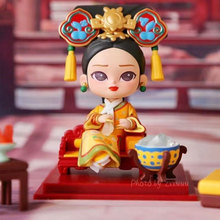 正版甄嬛传熹贵妃华妃年世兰系列盲盒手办锦鲤拿趣摆礼物塑料生日