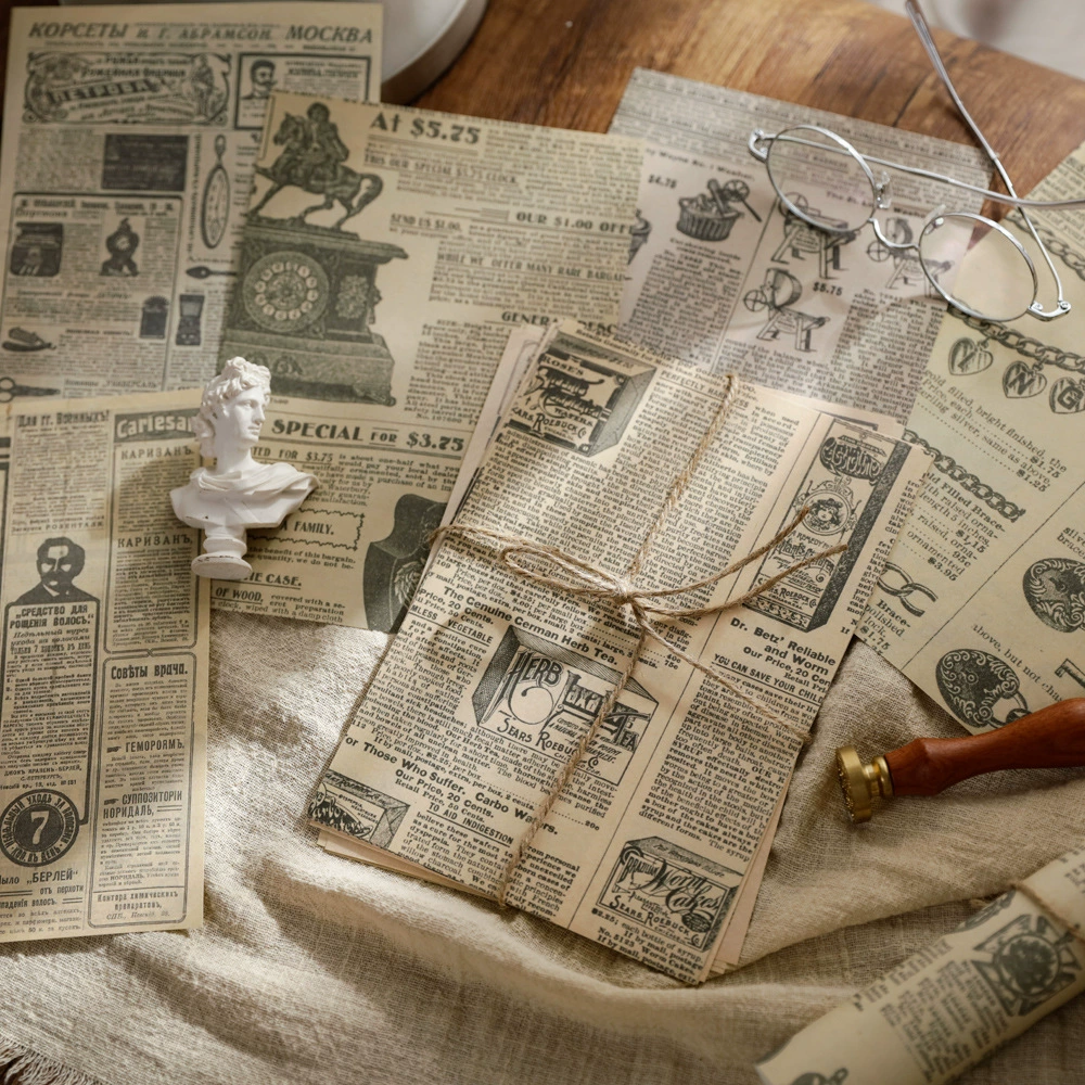 Beixiang материал бумага классическая американская серия креативная свежая ретро декоративная бумага для нижнего оформления