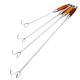 Stainless Steel Meat Fishing Hook Household Meat Grab Hook Long Wooden Handle Fried Meat Hook Boiled Meat Fork Meat Hook Marinated Meat Pork Hook