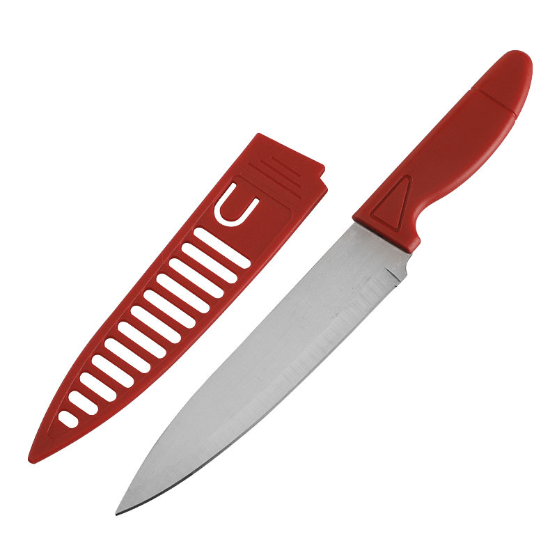 Eryuan tienda cuchillo de fruta conjunto rojo cuchillo de acero inoxidable con conjunto Pelar cuchillo puesto de correr ríos y lagos regalo cuchillo de corte de fruta