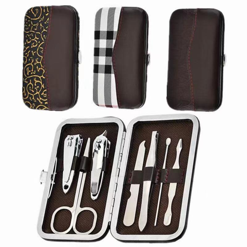 Home Manicure Tools Manicure Beauty 7-Piece Set Beauty Manicure Nail Clipper Set Gift Factory Outlet