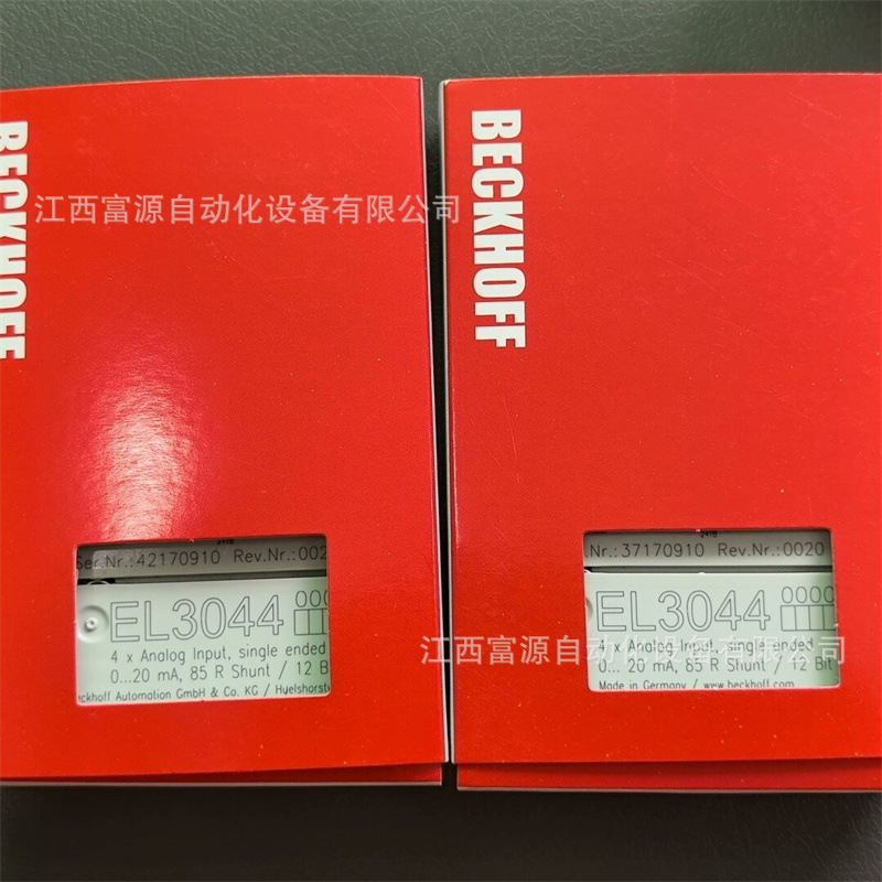 BECKHOFF倍福 EL3044 模块 全新现货 议价出售