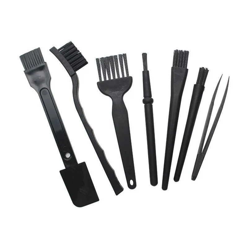 Многофункциональная пластиковая щетка Бытовая щетка для чистки компьютера мобильного телефона клавиатура щетка для удаления пыли промышленный автомобильный Щетка для зазора костюм