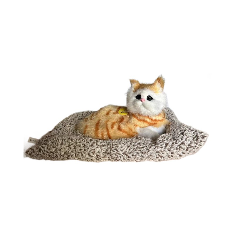 Fábrica de cabello recto imitación de carbón de bambú adornos de automóviles ojos abiertos adornos de interiores familiares para enviar regalos de aire purificado