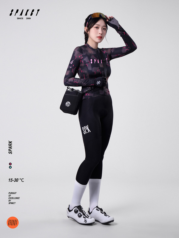 思帕客2025年自行车骑行服女款透气速干公路车山地车骑行长袖上衣|undefined