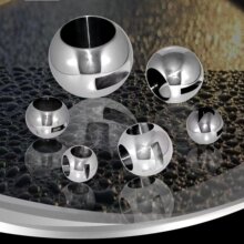 小额批发现货供应多种尺寸SS304不锈钢阀球阀门配件阀芯球芯