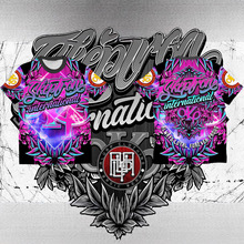 LAZADA虾皮代发 AKP 1973 Skeptron T恤 3D数码印花T恤 来图制作