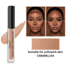 Waterproof foundation, cream, concealer, long-term effect, conceals acne, against dark circles under the eyes