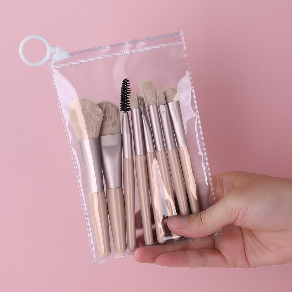 New Fashion Mini  Morandi Soft Hair Makeup Brush Set Wholesale Nihaojewelry display picture 9