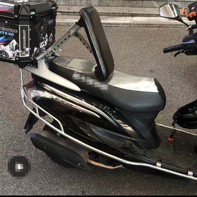 Elektrik skuter sürücüləri üçün qatlana bilən, tənzimlənən arxalıq