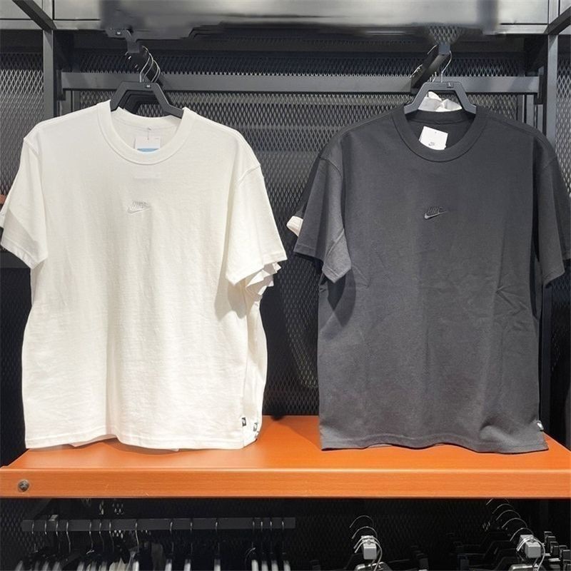 新しい刺繍シャツカジュアル男性と女性の春夏通気性綿スポーツラウンドネックルーズ半袖|undefined