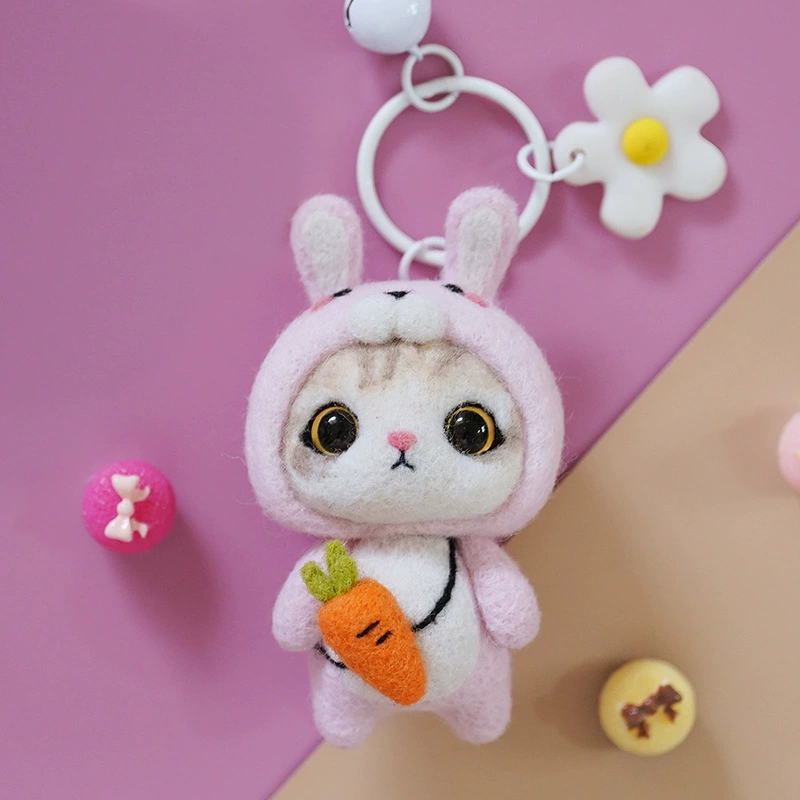 Набор материалов для возлюбленного, войлочная шерсть, handmade, большие глаза, подарок на день рождения, тренировка