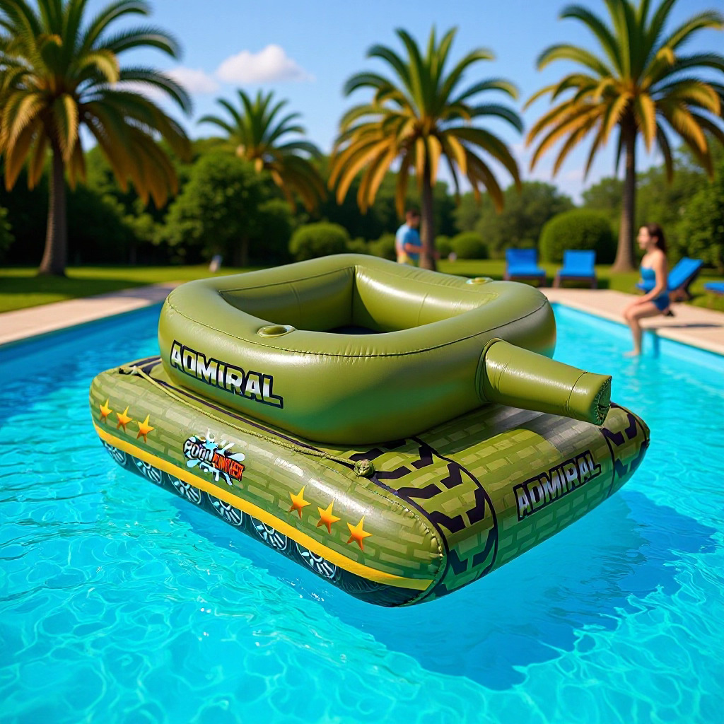 Inflatable water tank ride, children's swimming and surfing water toy swimming ring supplies.