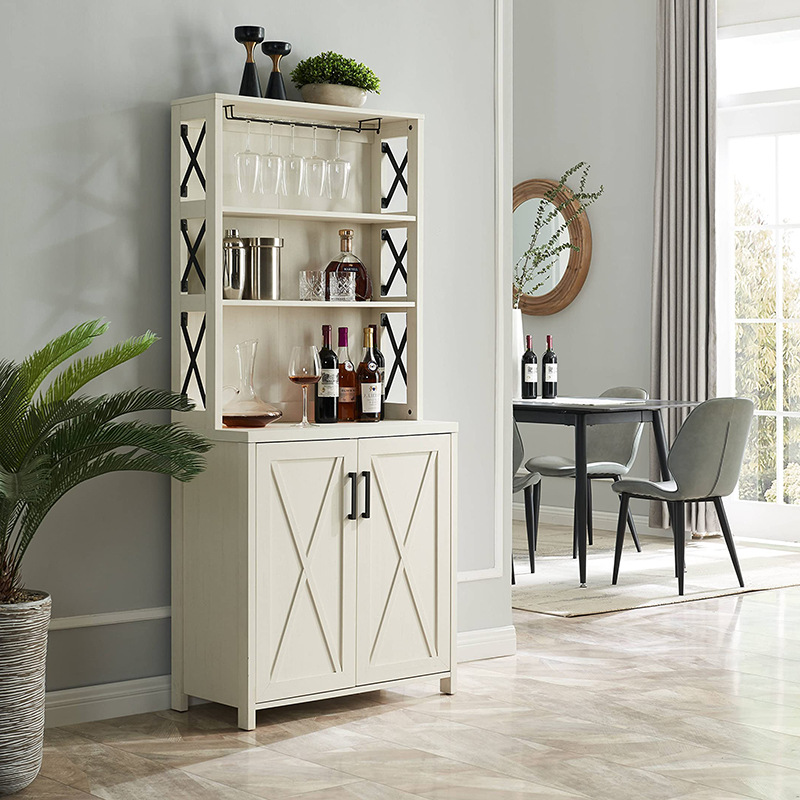 Retro simple aparador gabinete pared salón vino gabinete alto gabinete hogar té gabinete de almacenamiento gabinete pasillo gabinete