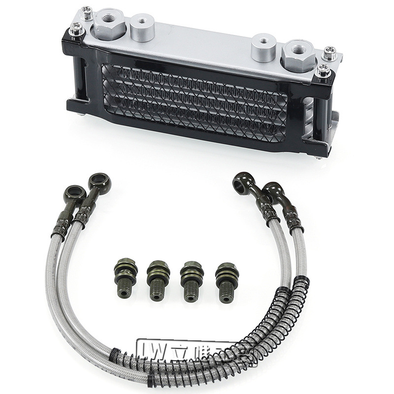 Off-road motorcycle monkey bike oil cooler monkey car bending beam machine 50-140cc aluminum radiator