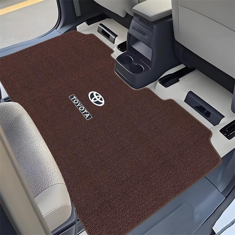 Suitable for Toyota Sienna Grevia Middle Row Special Floor Mats, Non-Slip and Dirt-Resistant, Large Four-Seat Menis Front Carpets