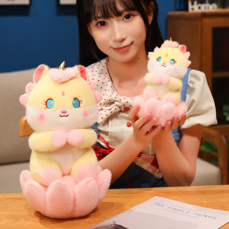 2026 año del caballo mascota muñeca de loto de buena suerte muñeca de peluche muñeca zodiacal muñeca regalo de Año Nuevo