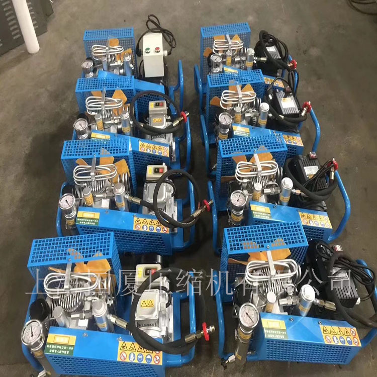 25兆帕呼吸器充气泵300L/min高压空气压缩机 低噪音 改善操作效率