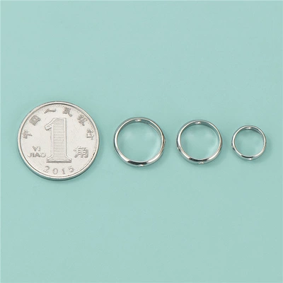S925 Sterling Silver Edge Zərgərlik ara hissələri
