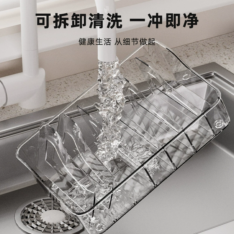 Kitchen spice storage rack, divided countertop, large-capacity spice bag shelf, multi-functional household spice storage box