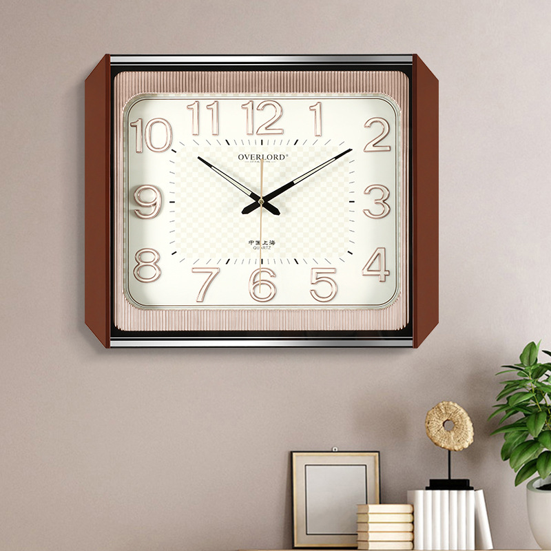 Rex reloj de pared sala de estar reloj moderno dormitorio silencioso reloj de pared simple creativo reloj de pared reloj doméstico al por mayor