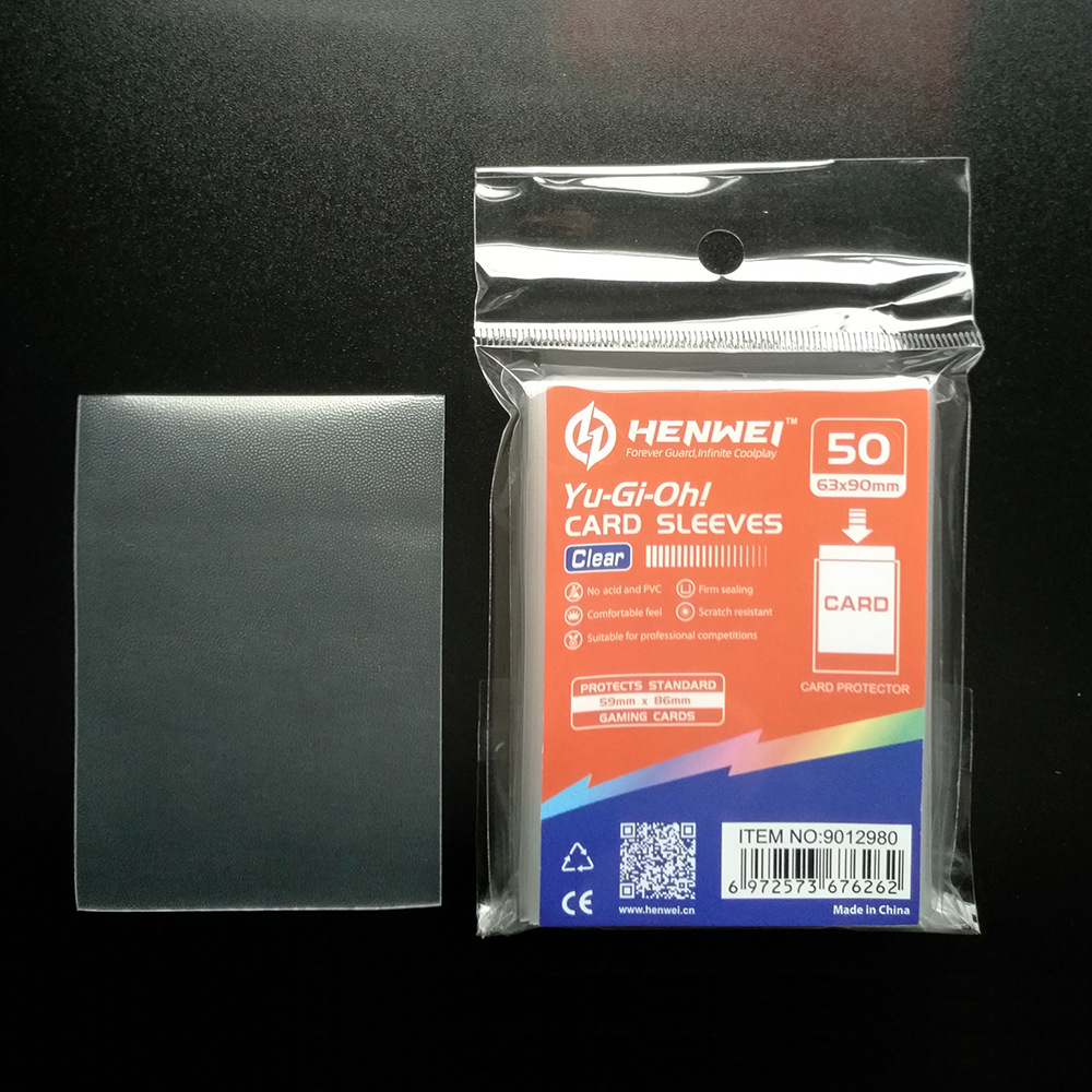 Henwei Juego Rey transparente helado monocromo titular de la tarjeta Ultraman tarjeta de juego de mesa accesorios de comercio exterior Amazon Venta caliente