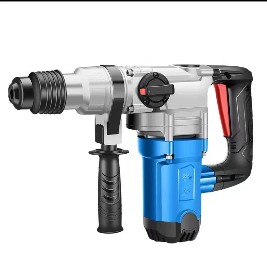 Dongcheng электрический инструмент электрический молоток многофункциональный тяжелый мощный двойной рычаг квадратный ручка портативный бетонный электрический молоток