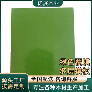 Manufacturer Sells Construction Pvc Green Plastic-Coated Multi-Layer Templates with High-Density Poplar Cores That Can Be Processed into Small Wood-Plastic Boards