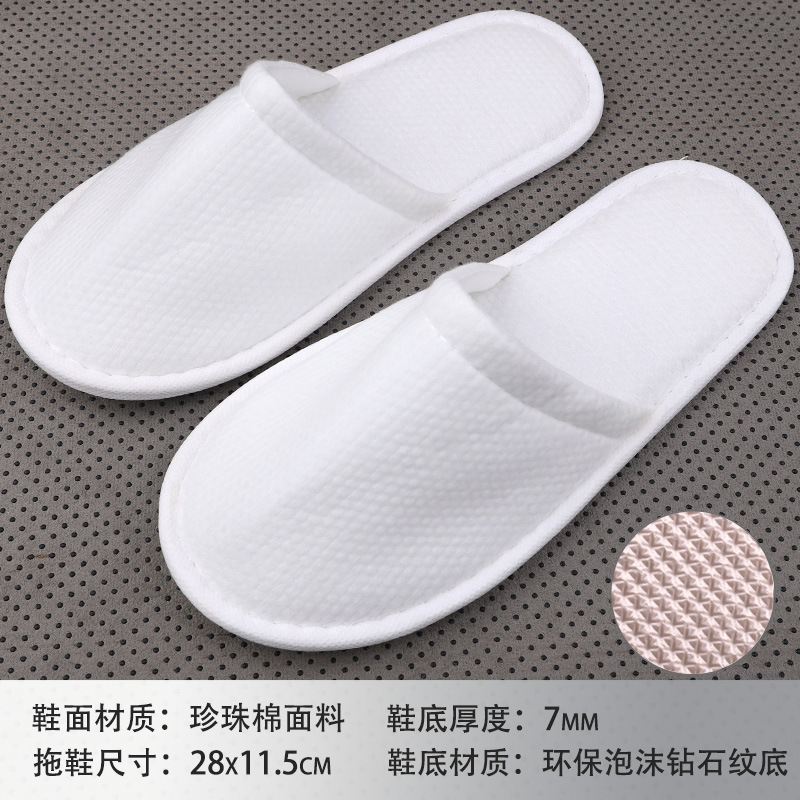 Hotel sandalinas desechables de algodón de lino de seda sandalinas de alojamiento residencial sandalinas desechables antideslizantes soleas de zapatillas gruesas
