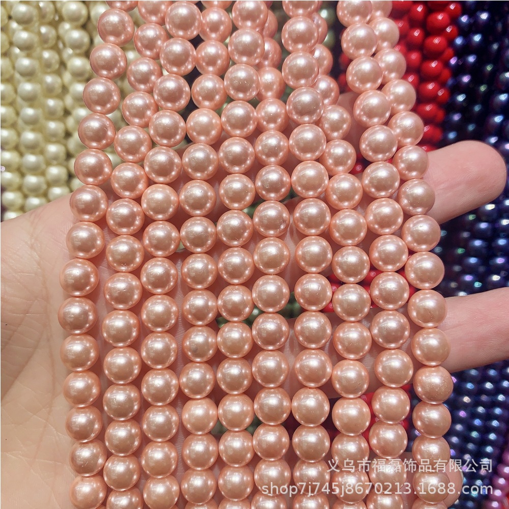 天然深海で皮をむかない貝玉は真珠に匹敵します。