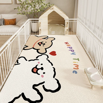 Avtomobil döşəmə paspasları, A Touch of Clean Cartoon - loving-puppy-4060cmone-touch-clean