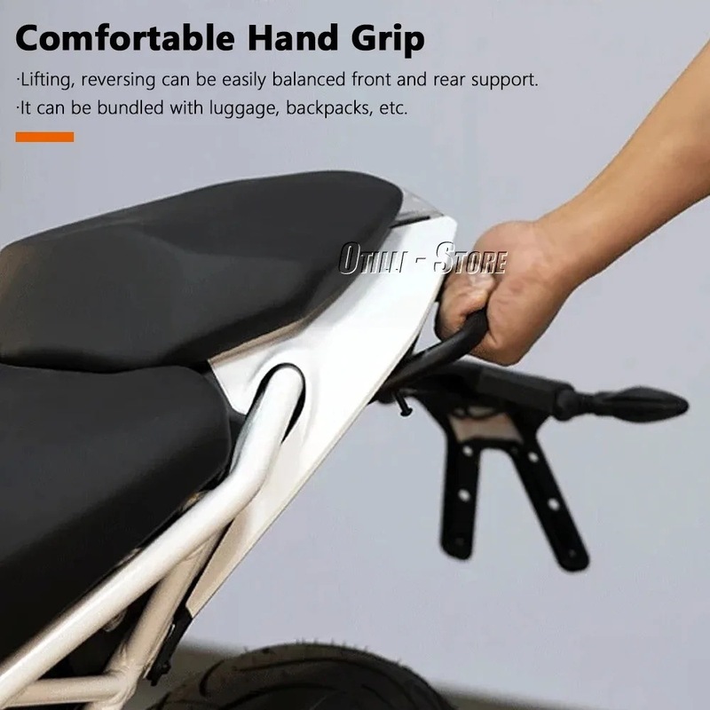 後部座席乗客アームレストブラケットオートバイ修正アクセサリー KTM 250 390 デュークサポートドロップシッピング|undefined