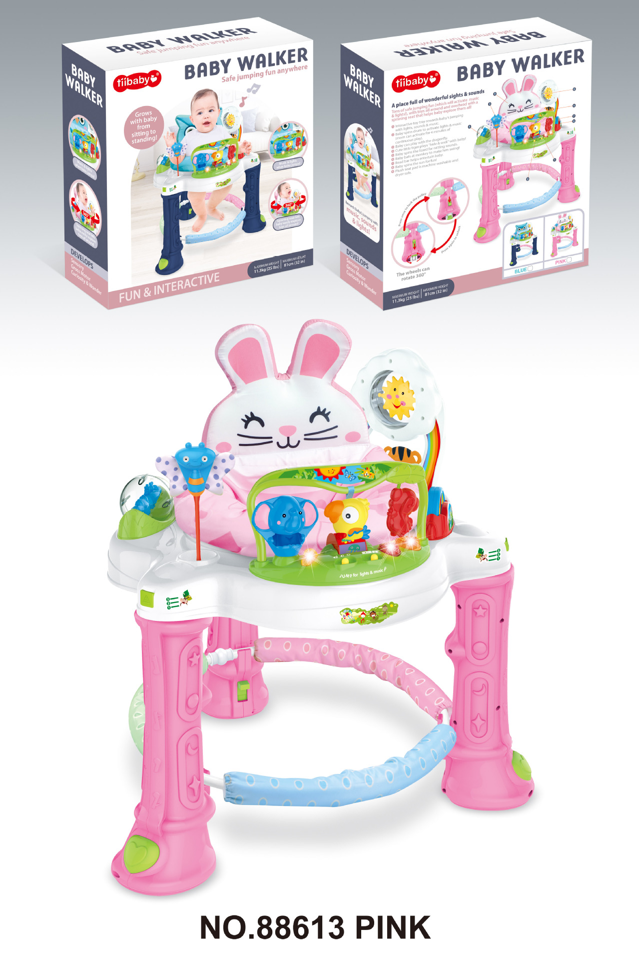 88613 핑크-영어 색상 상자