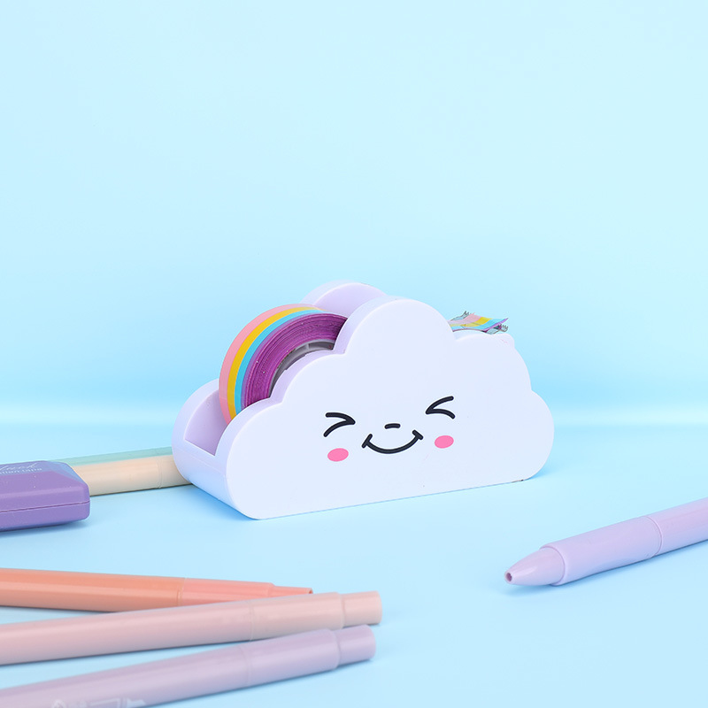 화이트 클라우드 커터 + 레인보우 테이프