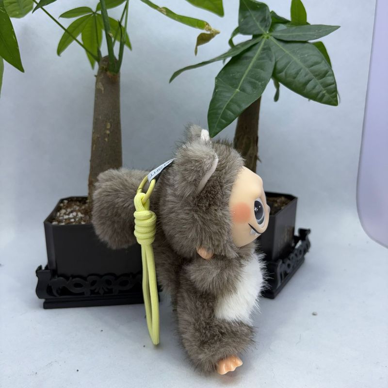 新品拉布布【松鼠】高品质毛绒玩具系列labubu盲盒潮玩摆件挂件毛|undefined