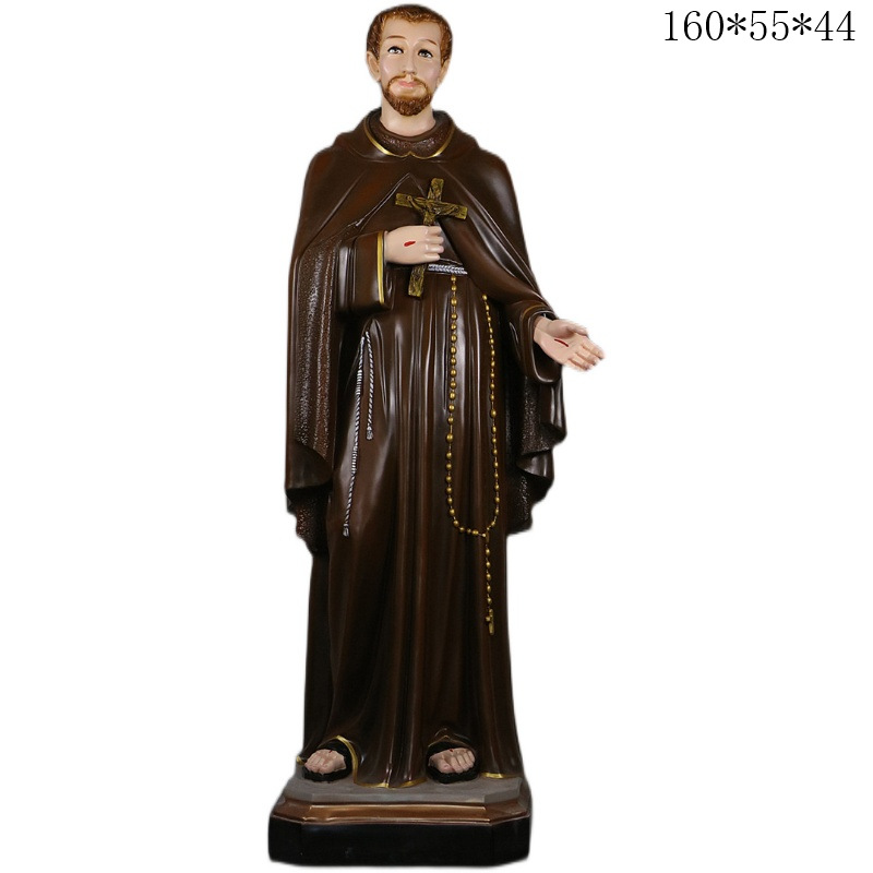 EXPRESSIÓN DEL POS 160cm Ornamento de la Virgen de José una estatua de la familia decora la sala de estar de la figura principal