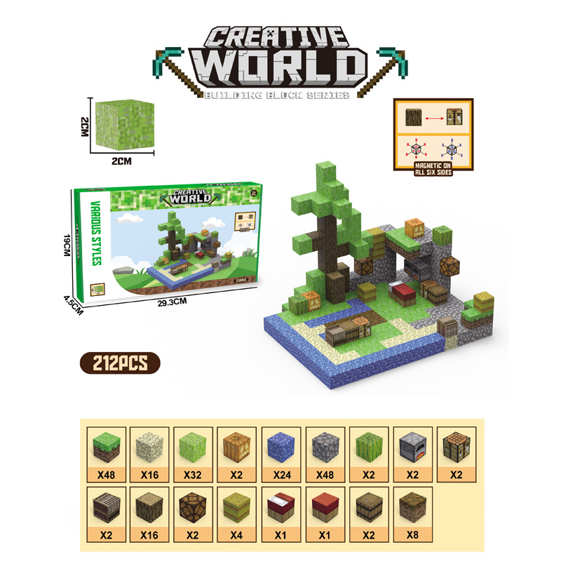 [harvest farm-212pcs] english color box