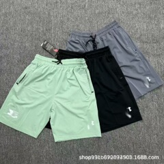 25夏季冰丝运动短裤男士速干宽松休闲健身跑步五分裤裤子透气轻盈