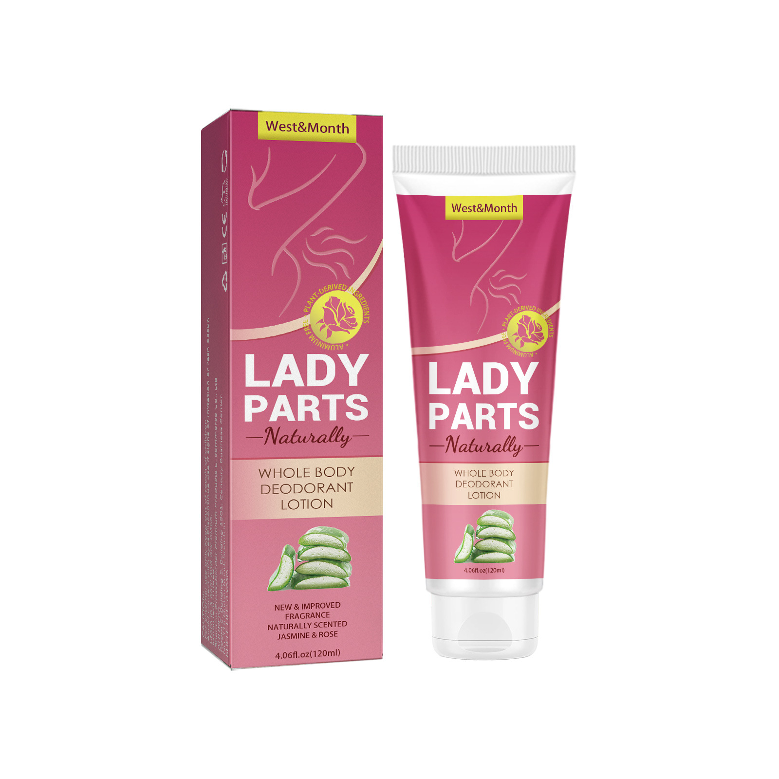 West&Month Body Deodo: Odor, Sweat, Odor Cleaning, Underarm Whitening, Warm, and Refreshing_voghion.com