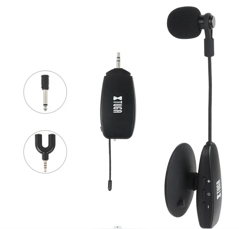 Xtuga弦楽マイク2.4gバイオリン専用uhf無線楽器麦6.3リチウム電池付kx622|undefined
