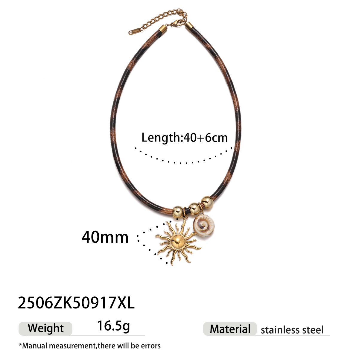 Tena collar de acero inoxidable europeo y americano, lujo ligero, animal de nicho, estampado de leopardo, collar de perlas reales, joyería transfronteriza de acero de titanio femenino