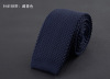 Classic suit jacket, knitted tie suitable for men and women for leisure, wholesale, city style