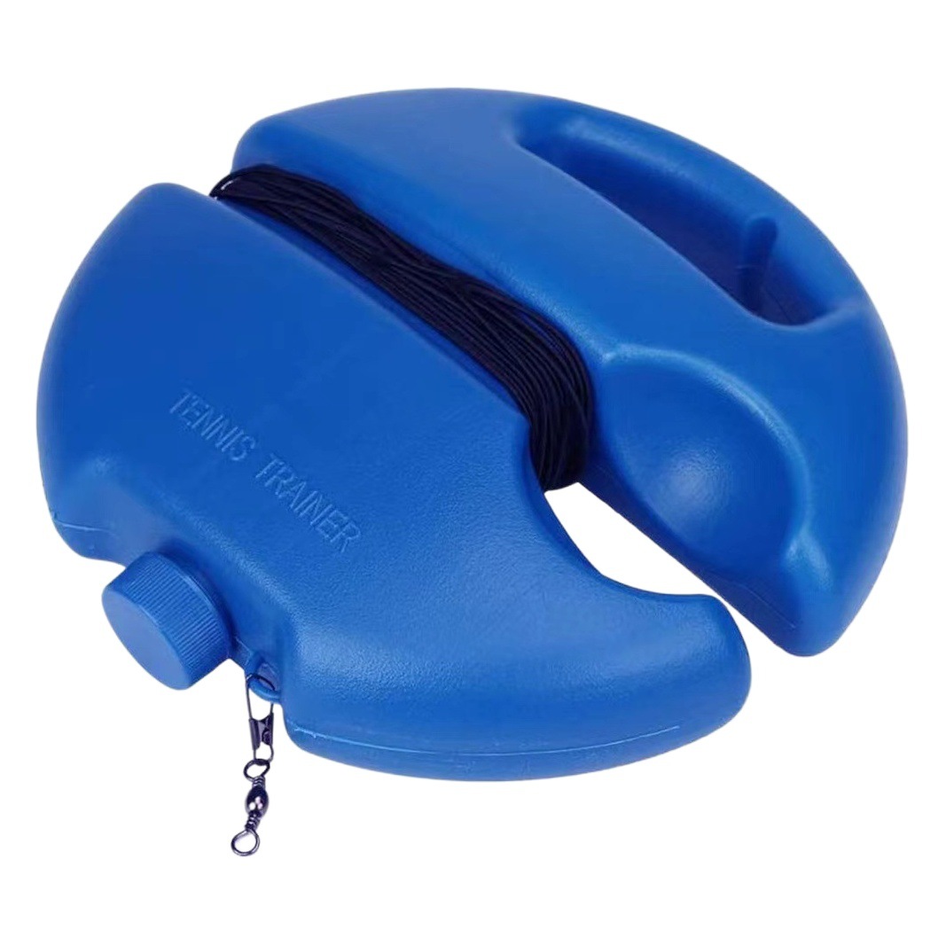 Entrenador de tenis individual traje de entrenamiento de tenis base de entrenador alto rebote con línea de tenis cuerda de tenis resistente al desgaste