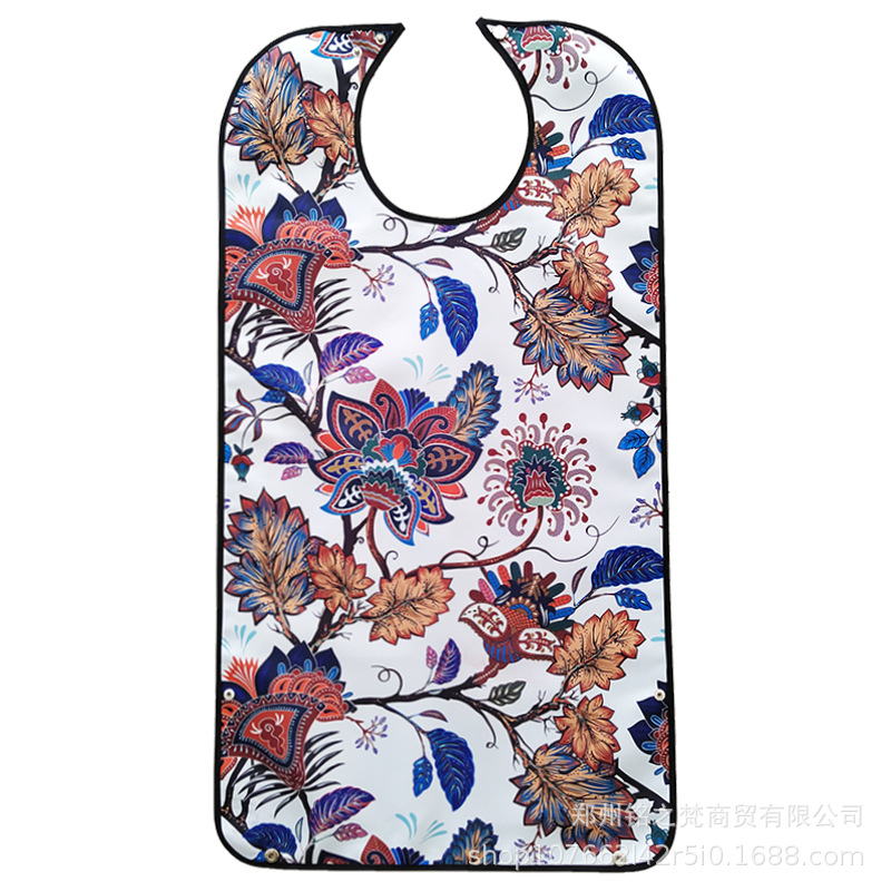 Suministro transfronterizo Adulto babero de alimentos ancianos saliva toalla antifouling impermeable en stock fabricante en stock logotipo imprimible